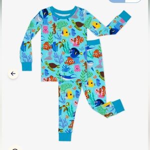 Little Sleepies x Disney BlueFinding Nemo Pajama Set